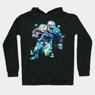American Football Sport Game Champion Competition Abstract Hoodie